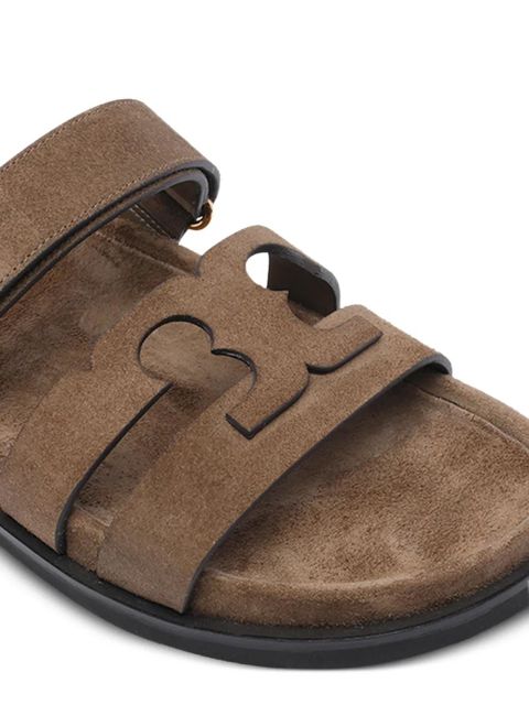Tory Burch Ines logo suede sandals - Brown - zdjęcie produktu nr 2
