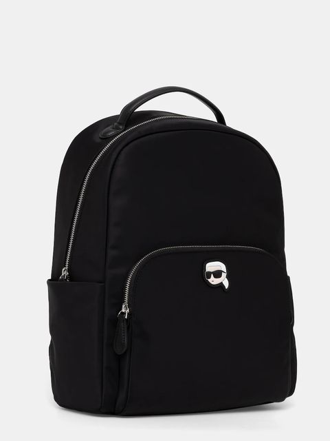 Karl Lagerfeld plecak kolor czarny duży gładki A1W30126