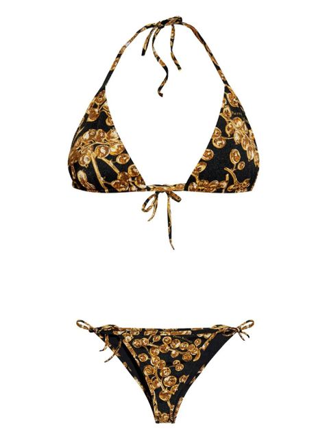 Balmain grape-print pattern bikini - Gold - zdjęcie produktu nr 1