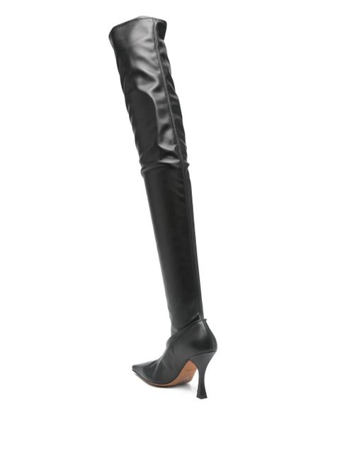 Proenza Schouler 95mm Trap knee-high boots - Black - zdjęcie produktu nr 2