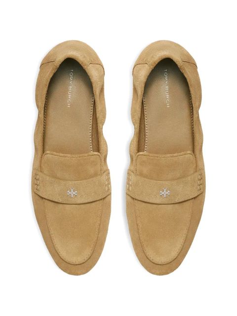 Tory Burch appliqué ballet loafers - Neutrals