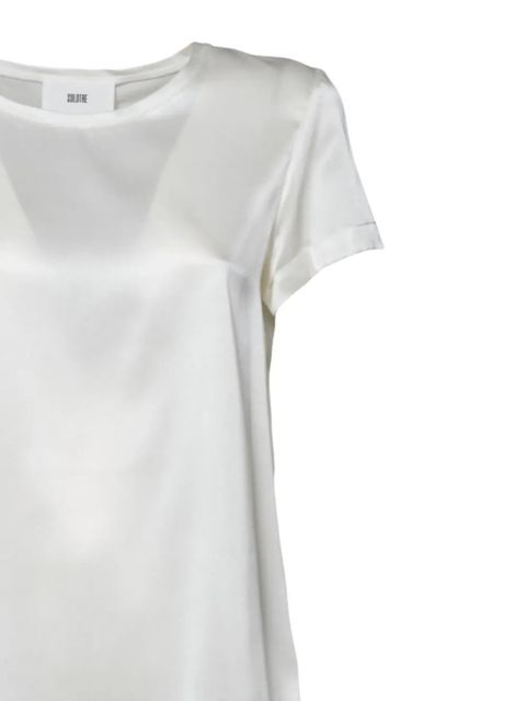 SOLOTRE crewneck top - White