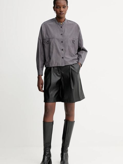 Sessun koszula bawełniana damska kolor szary relaxed 25110034 - zdjęcie produktu nr 2