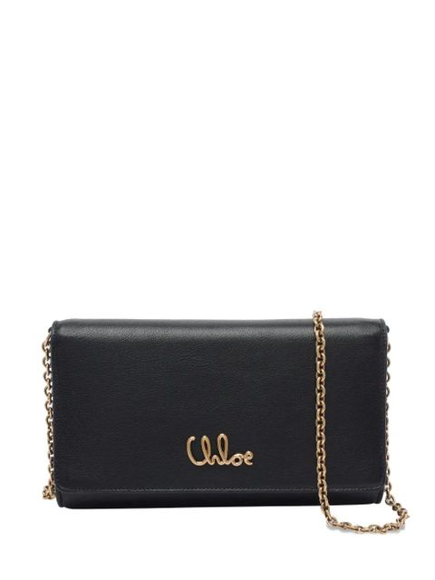 Chloé mini chain-strap clutch bag - Black - zdjęcie produktu nr 1