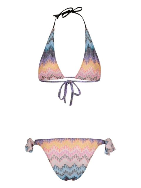 Missoni abstract-print bikini - Blue - zdjęcie produktu nr 2