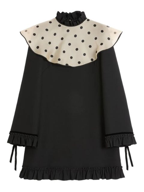 Valentino Garavani Crepe Couture mini dress - Black