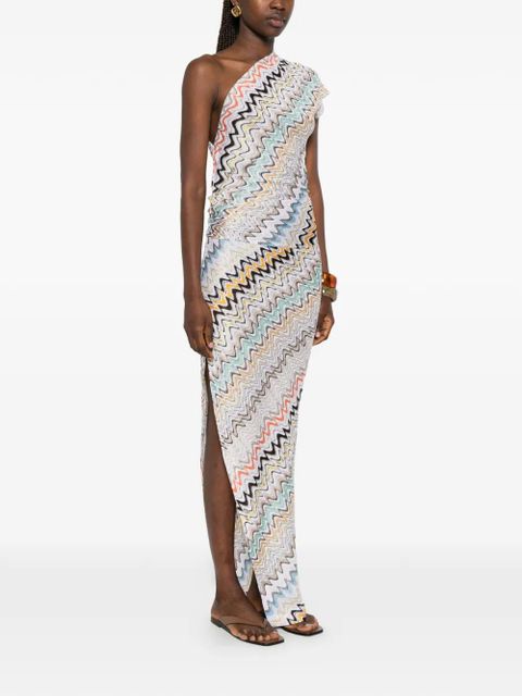 Missoni sleeveless maxi dress - White