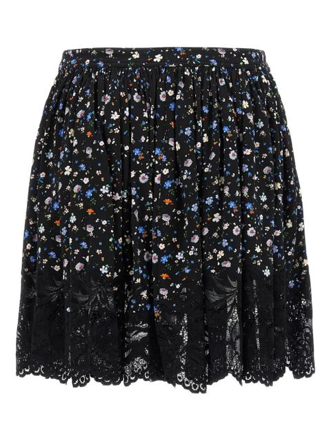 Rabanne lace-embellished skirt - Black - zdjęcie produktu nr 2