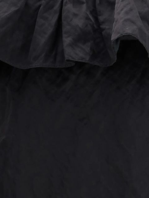 Chloé ruffled backless mini dress - Black