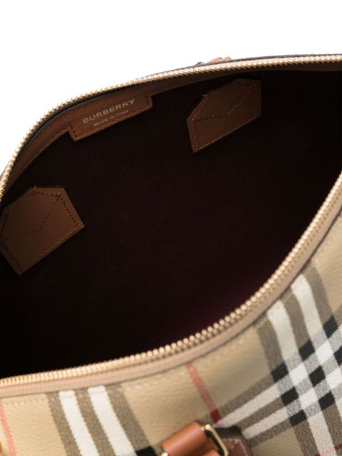 Burberry house check-pattern tote bag - Neutrals