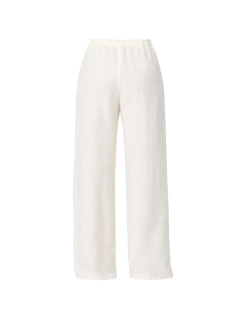 Max Mara drawstring-fastening trousers - White - zdjęcie produktu nr 2