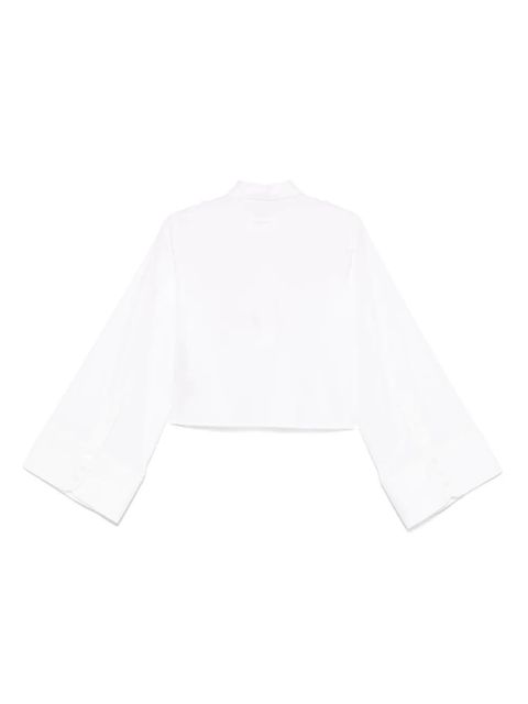 MM6 Maison Margiela cropped shirt - White - zdjęcie produktu nr 2