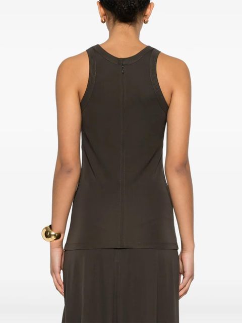 TOTEME jersey tank top - Green