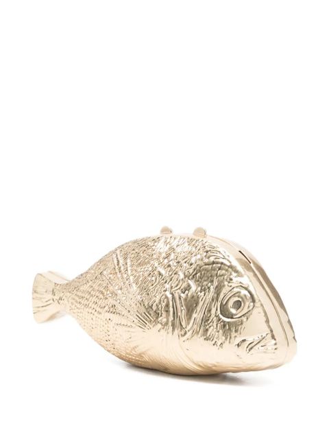 Simkhai fish-shape clutch bag - Gold - zdjęcie produktu nr 2