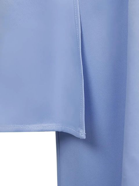 TWINSET V-neck long-sleeve dress - Blue