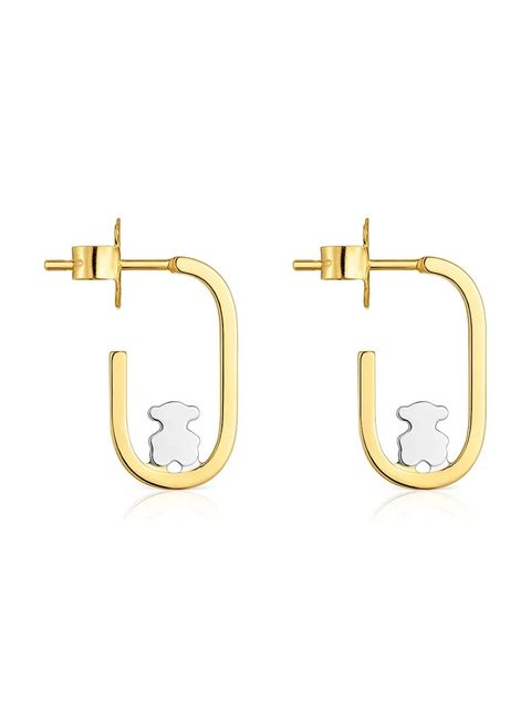 Tous kolczyki pozłacane