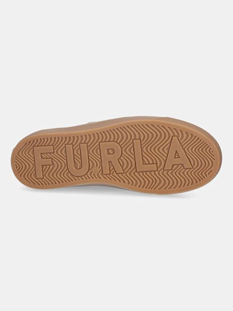 Furla sneakersy skórzane Enjoy Lace-Up Sneaker