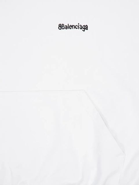 Balenciaga oversize hoodie - White