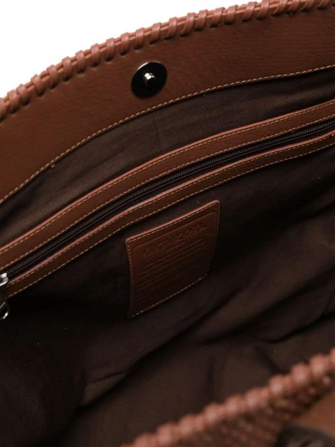 DRAGON DIFFUSION leather tote bag - Brown