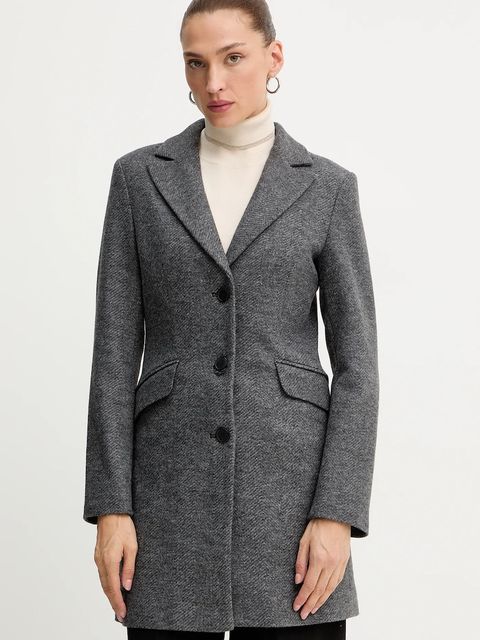 Silvian Heach płaszcz ALCEDO kolor szary GPA25012CP - zdjęcie produktu nr 1