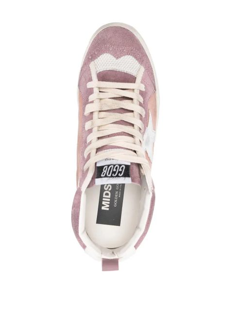 Golden Goose Mid Star suede sneakers - Pink - zdjęcie produktu nr 2