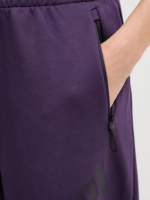 adidas spodnie dresowe adidas x Z.N.E damskie kolor fioletowy gładkie KB9441