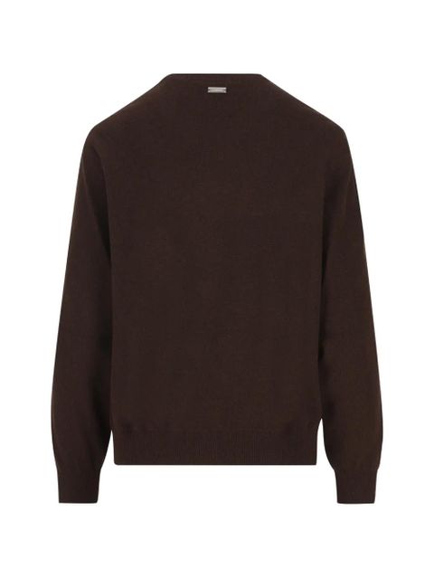 Ferragamo animal-print sweater - Brown - zdjęcie produktu nr 2