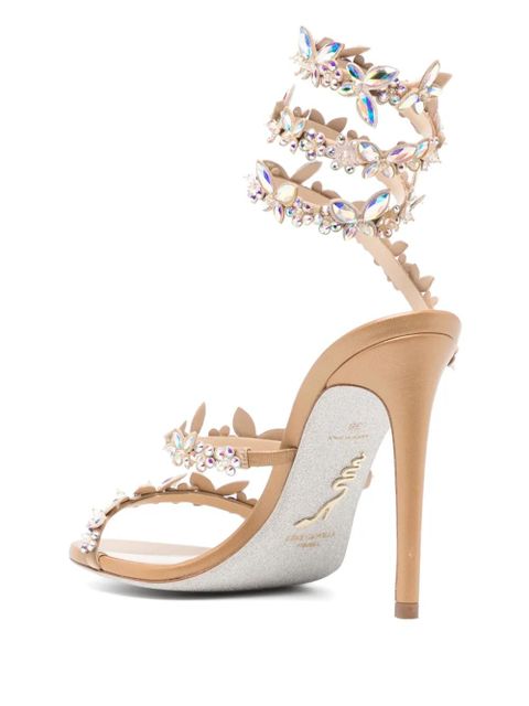 René Caovilla 105mm Eden sandals - Neutrals