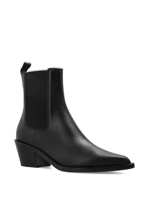 Gianvito Rossi pointed-toe ankle boots - Black
