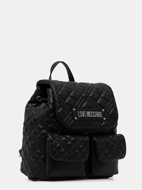 Love Moschino plecak damski kolor czarny mały JC4119PP0NLA000B