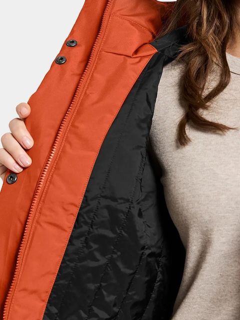 Didriksons kurtka CAJSA kolor pomarańczowy zimowa 505938