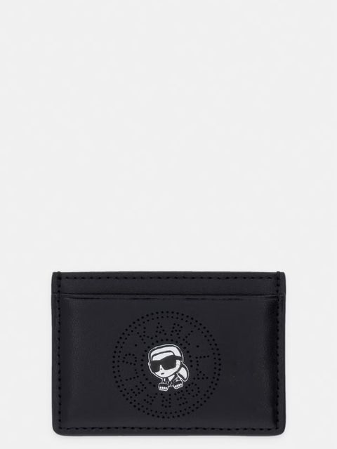 Karl Lagerfeld etui na karty damskie skórzane IKON - zdjęcie produktu nr 2