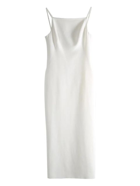 Givenchy Sliced square-neck maxi dress - Neutrals - zdjęcie produktu nr 1