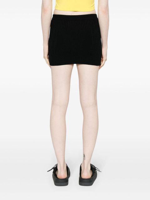 MISBHV knitted mini skirt - Black