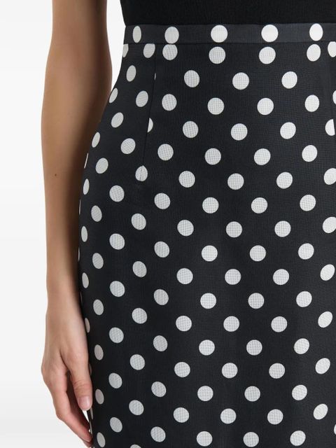 KHAITE Winton skirt - Black