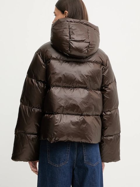 Marc O'Polo kurtka puchowa kolor brązowy zimowa 510099870185