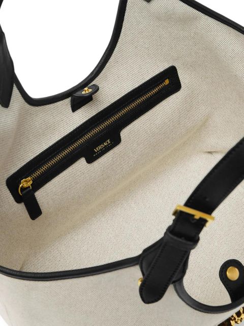 Versace Medusa-emblem tote bag - Neutrals