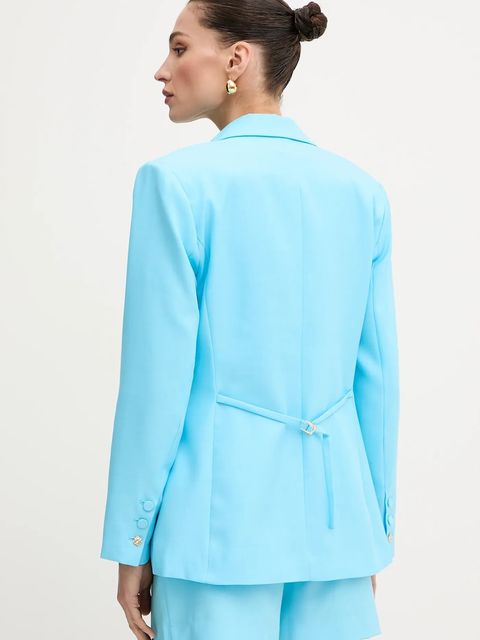 Morgan marynarka kolor niebieski jednorzędowa gładka VACY