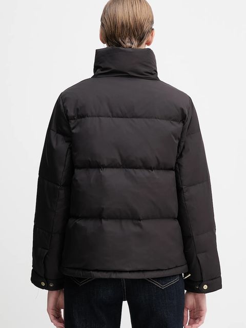 Lauren Ralph Lauren kurtka kolor czarny przejściowa 297P04125