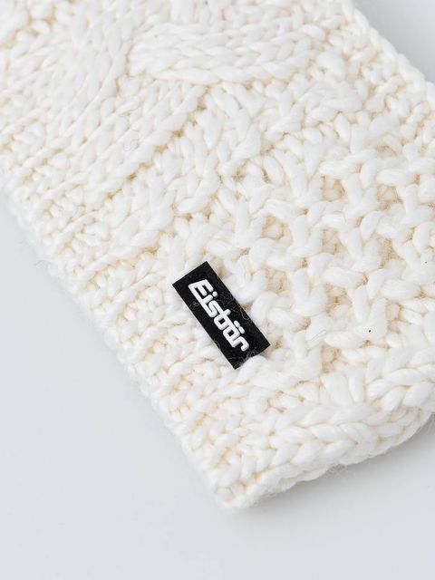 Eisbar opaska z domieszką wełny Afra STB kolor beżowy E85024 - zdjęcie produktu nr 2