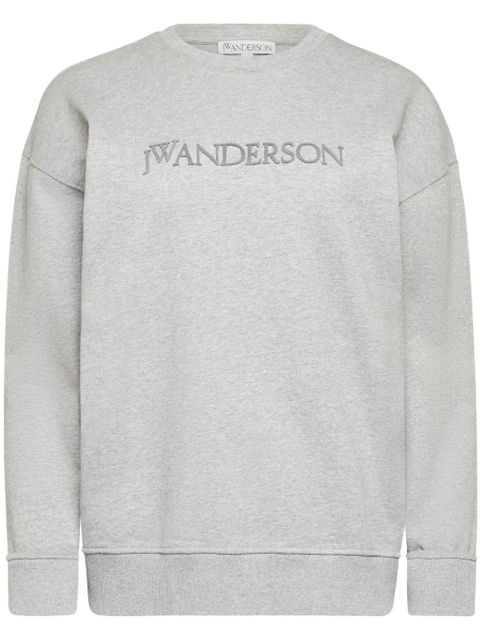 JW Anderson logo-embroidered sweatshirt - Grey - zdjęcie produktu nr 1