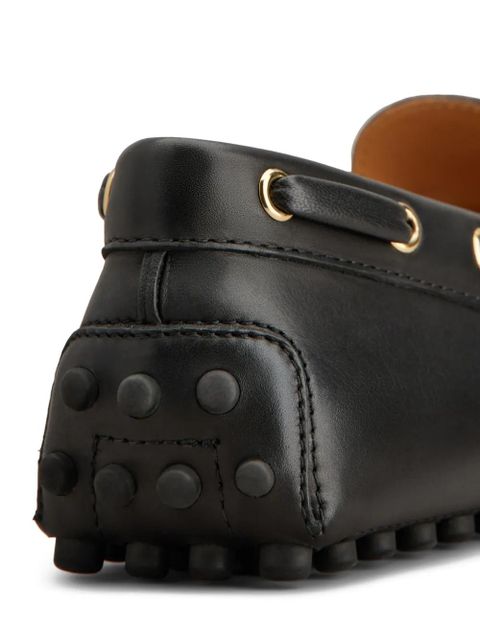 Tod's bow-detail gommino loafers - Black