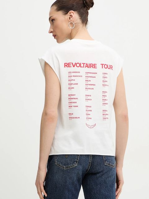 ZADIG&VOLTAIRE top bawełniany