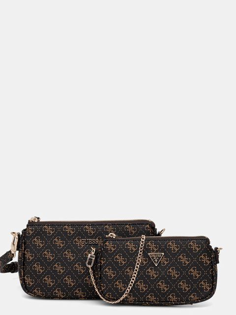 Guess torebka NOELLE kolor brązowy HWQG96 72710 - zdjęcie produktu nr 1