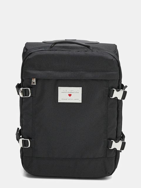 Love Moschino walizka kolor czarny JC5110PP1NLN100A - zdjęcie produktu nr 1