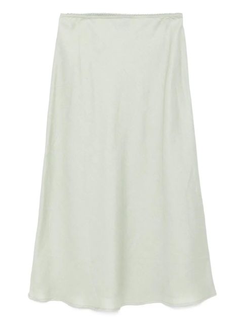 Reformation Layla linen skirt - Green - zdjęcie produktu nr 2