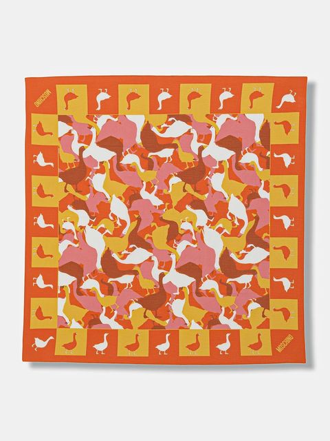 Moschino chusta bawełniana - zdjęcie produktu nr 1