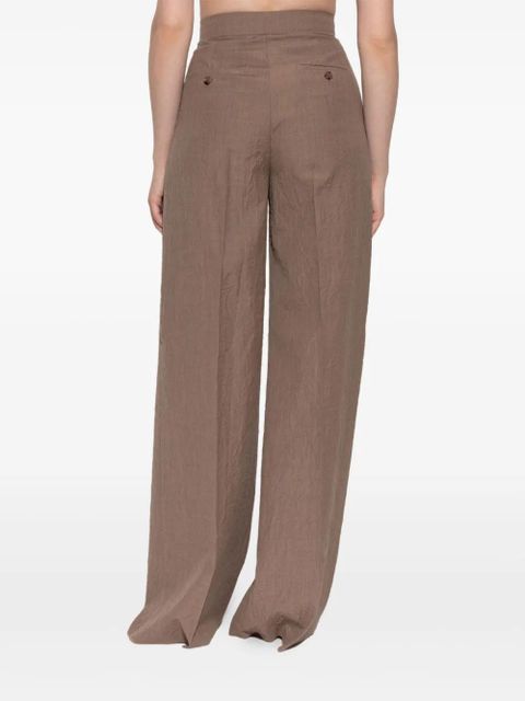 Max Mara pleated trousers - Brown