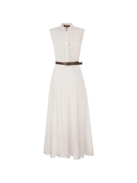 Max Mara belted maxi dress - White - zdjęcie produktu nr 1