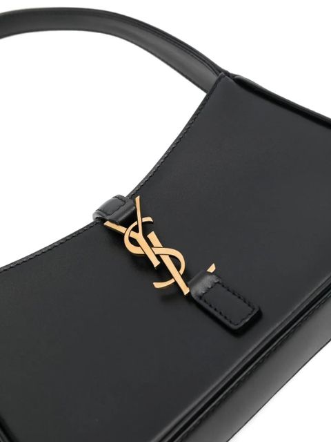 Saint Laurent mini Le 5 À 7 logo-detail tote bag - Black